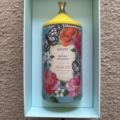 NEWBY x Matthew Williamson Jasmine Rose Garden Green Tea  (75 g) NEW