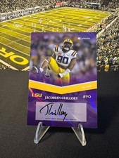 Jacobian Guillory 2024 Onit Athlete Purple Auto 16/210 LSU Tigers Football