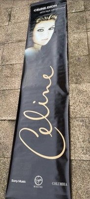Banner Poster doppelseitig Céline Dion Let's Talk About Love 345cm 