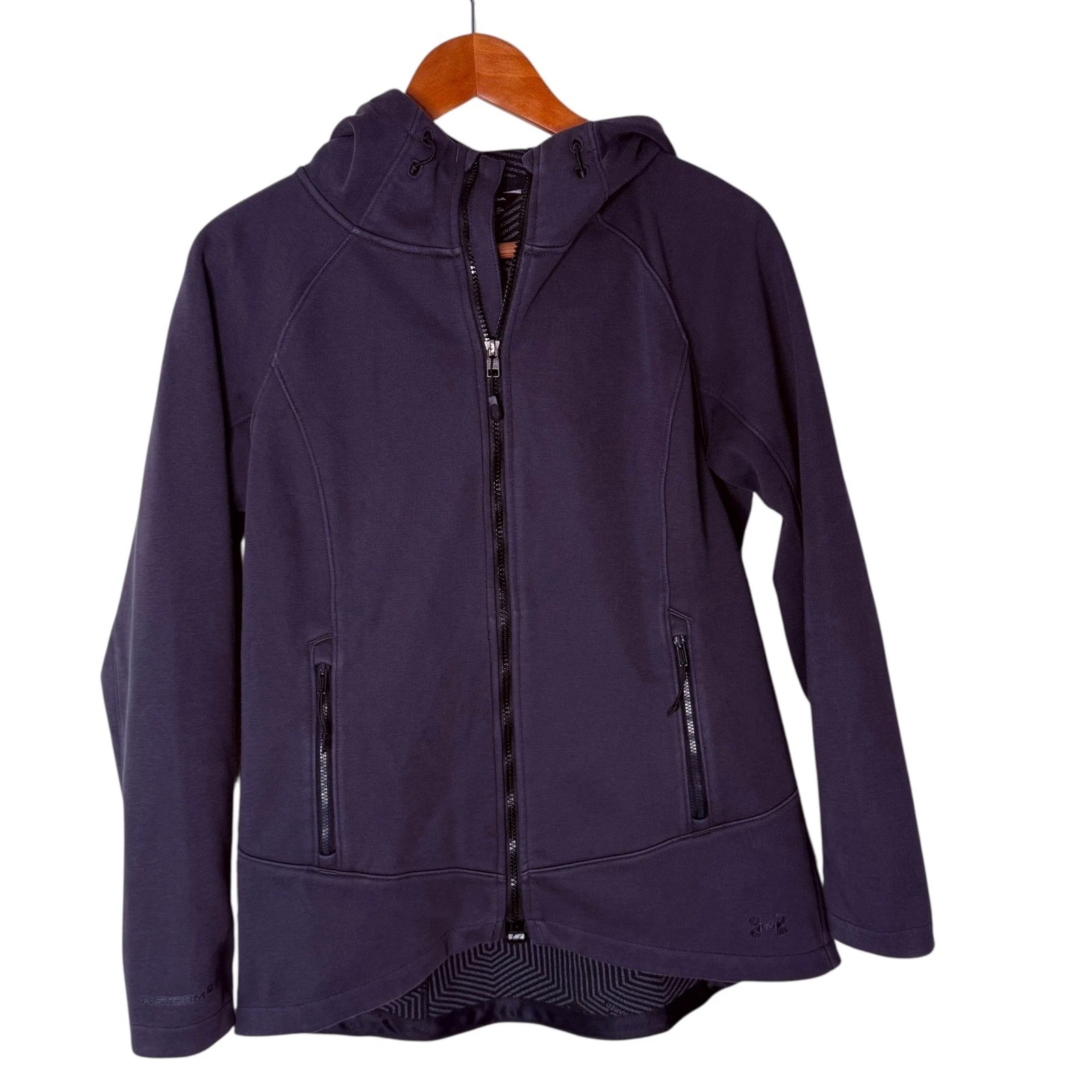 Under Armour Storm 2 Coldgear Infrared Full Zip Up Hoodie Jacket Womens M
