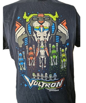 Loot Crate Voltron Legendary Defender T-Shirt 2XL Men's Navy Blue Exclusive Loot