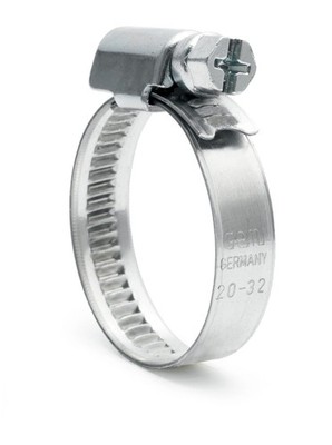 10er PACK(Stk) Gr .40-60 mm W2-SCHLAUCHSCHELLE, 12MM BREIT  WORM-DRIVE HOSE-CLAM