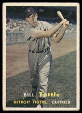 1957 Topps #72 Bill Tuttle