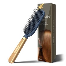 SHINLEA Slim Hair Brush for Fine Thin Thick Hair, Soft Double Nylon Bristles ...