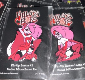 Helluva Boss Pin Board | eBay