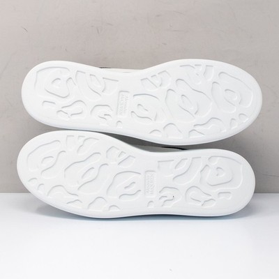 Alexander McQueen Larry White/Black Oversized Sneakers, Size 40