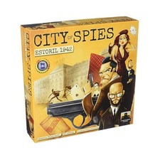 Stronghold Boardgame City of Spies w/Double Agent Expansion VG+/NM