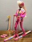 Vintage 1990s Mattel Ski Fun Barbie with accessories. Excellent condition