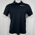 Crypto com Arena Lakers Kings Staff Sport-Tek Black Golf Polo Shirt Men's MEDIUM