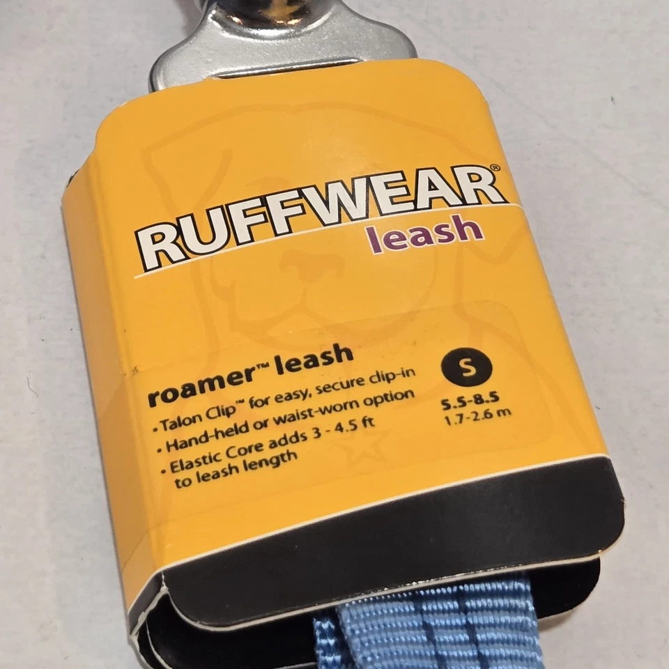 Correa Ruffwear Roamer Blue Atoll 7,3 pies - 11 pies NUEVA correa para perro Foto 2 de 4
