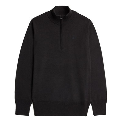 G-STAR Men's Knit Sweater with Henley Collar - Premium Core Half Zip Knit, ...