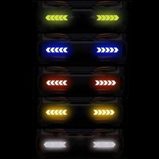 Anti-Collision Caution Sticker Car Body for Arrow Reflective Strips for Automobi