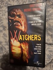 Watchers Corey Haim Vintage Horror VHS Tape video vhs Dean Koontz rare retro