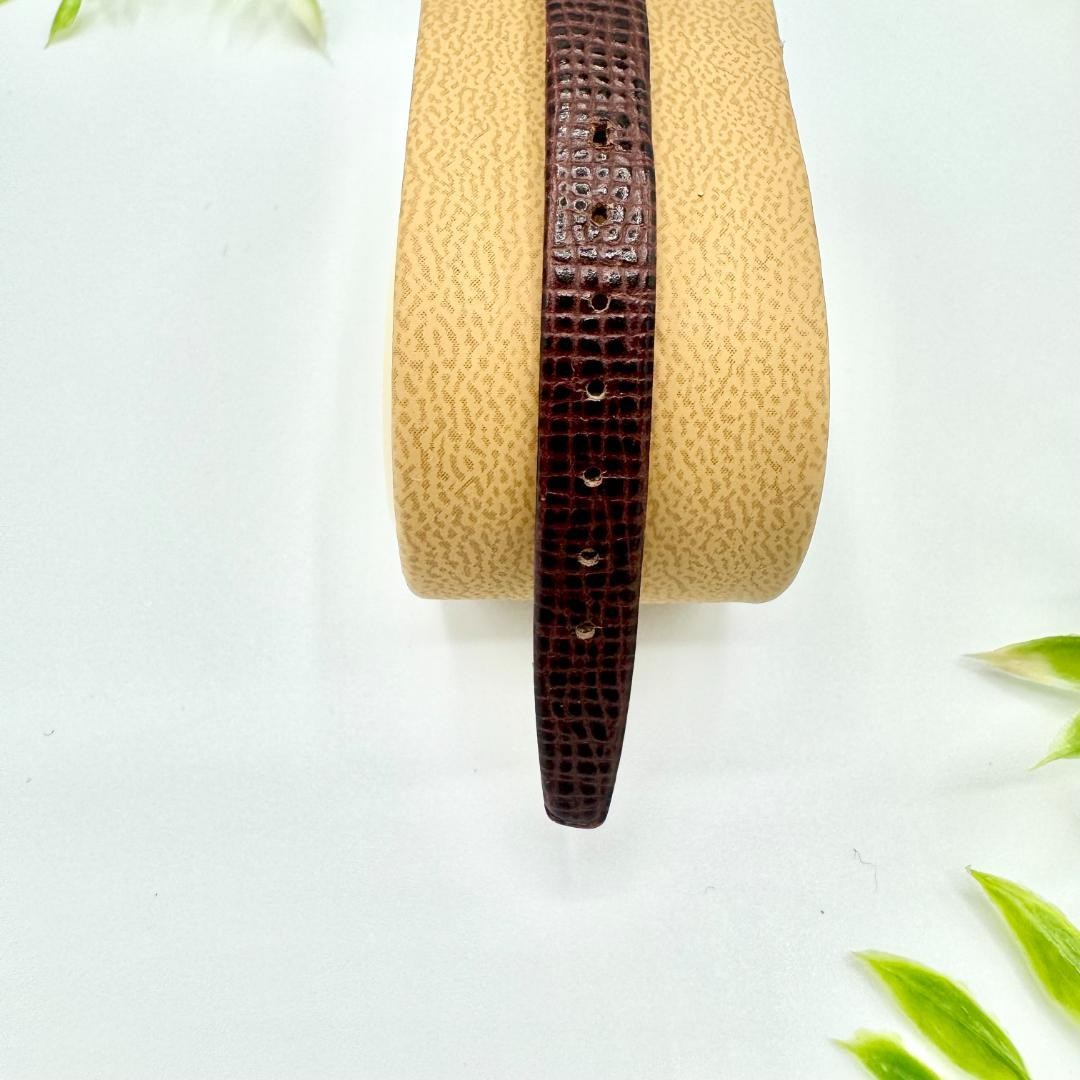 Guess Rectangular Wristwatch Brown Leather Vintag… - image 7