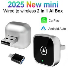 2026 USB Wireless CarPlay Adapter For iPhone Apple Wireless Dongle Plug  Play
