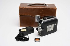 Kodak Model 90 8mm Movie camera, Case, works 