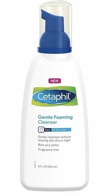 Cetaphil - Gentle Foaming Facial Cleanser Airy Lather Fragrance Free 8 oz