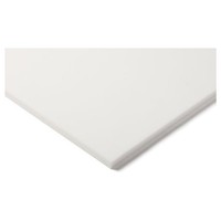 Kunststoffblech Weiß, 600Mm X 300Mm X 10Mm 752644