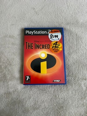 Disney Pixar Die Unglaublichen PS2 Spiel PAL Playstation 2 Komplett THQ Guter Zustand