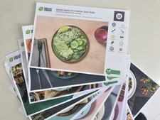 40 x Hello Fresh Rezeptkarten Rezepte Kochrezepte Fisch, Fleisch, Veggi