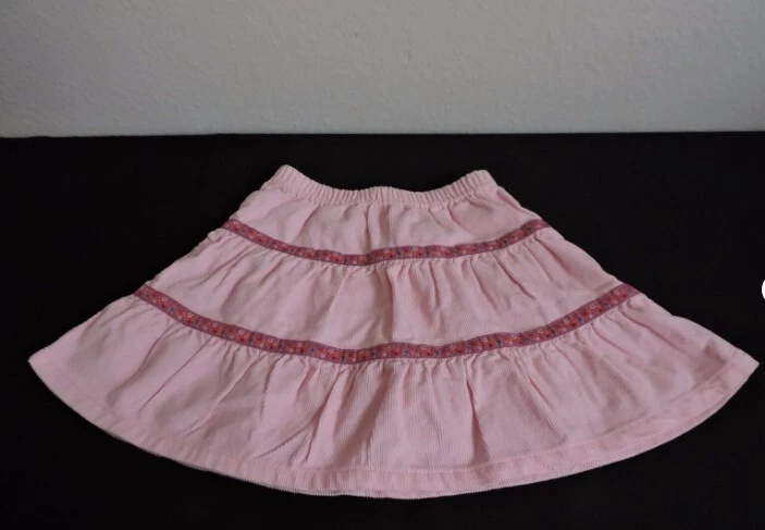 Falda Pana Rosa Hanna Andersson Poetas Floral Bandas Primavera Talla 80 18 24M Foto 4 de 4