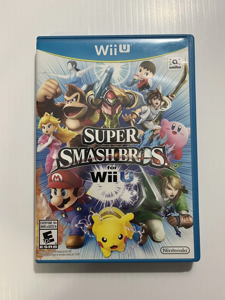 Super smash bros hotsell ultimate wii u