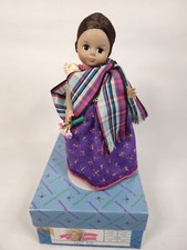 Vintage Madame Alexander Doll Laos #525 In Origina Box Working Sleepy Eyes 