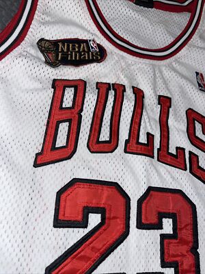 Michael Jordan 1997-98 Chicago Bulls NBA Finals Nike Authentic