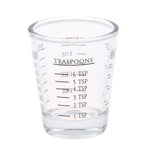 1Pc 30 ML Glass Measuring Cup With Scale Shot Glass Liquid Glass Ounce Cup; - Picture 12 of 12