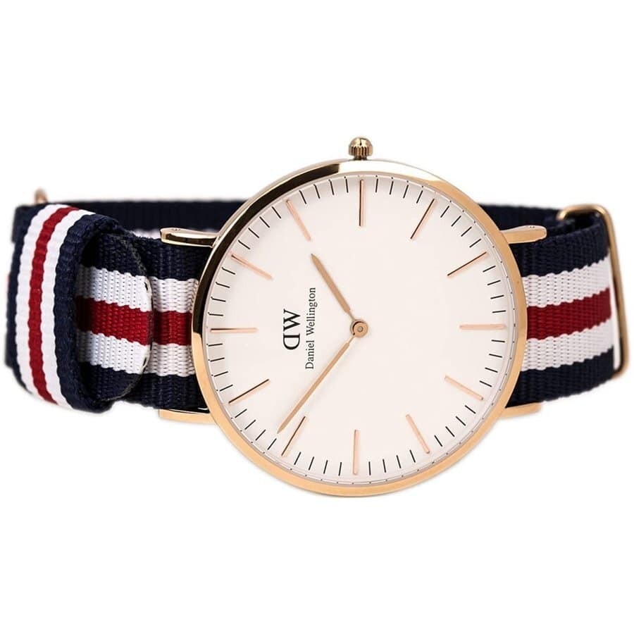 Daniel Wellington Classic Canterbury White Dial Mens Watch 0102DW