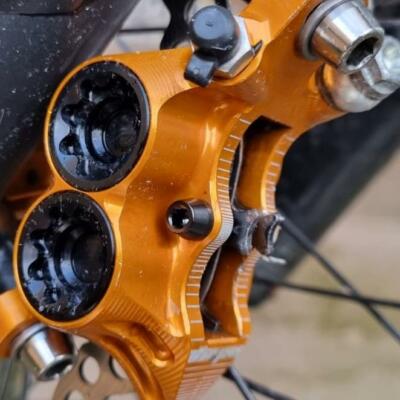 Titanio Calibro Pin Per Hope E4 V4 X2 V2 Migliorato Clip Vita