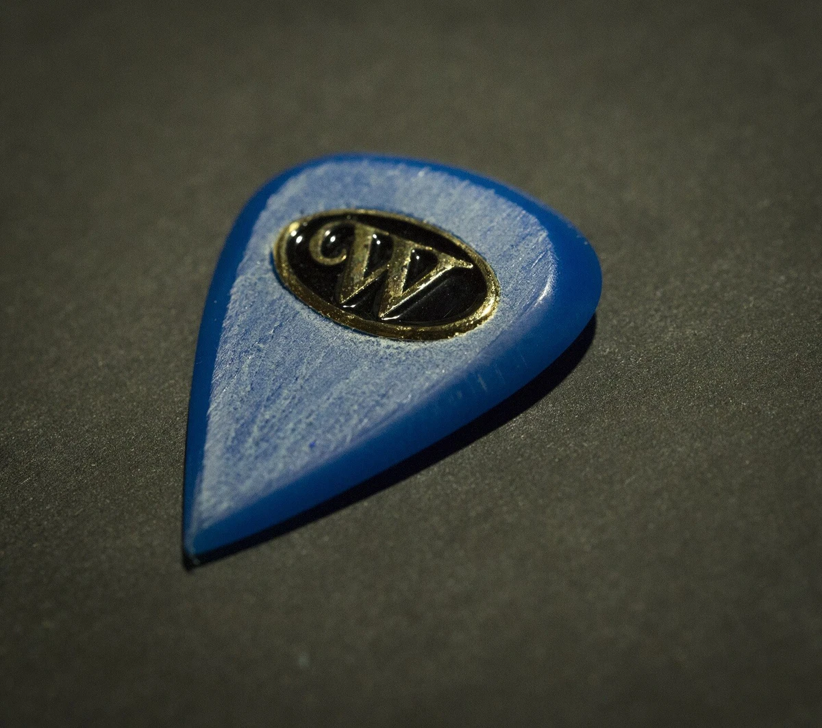 WINSPEAR PICKS Blue Icegrip Dagger 5mm Boutique Guitar Pick