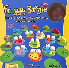 Froggy Boogie Memory Game Wood Replacement Pieces Parts by Blue Orange