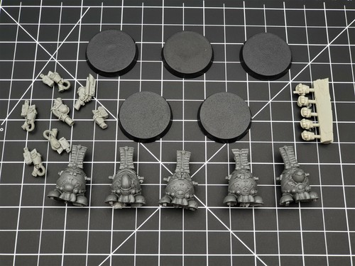 Wereweevil Miniatures Tzeggbots - Cambio Eggbot (5 figuras) WER-18 - Imagen 10 de 11
