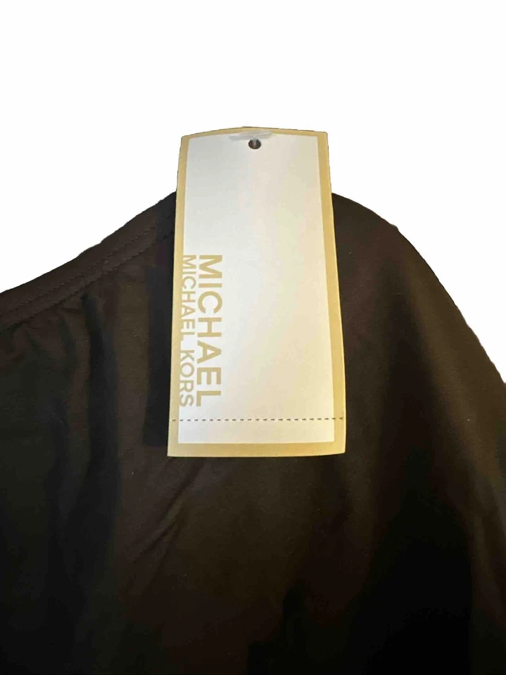 Michael Kors MK Bark/Brown Skirted Swim Bottom Skort - Size 22W NWT - Image 2 of 4