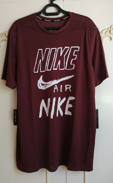 Nike Air Dry Breathe Maroon Dri Fit 