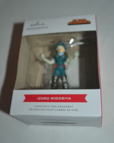HALLMARK 2023 MY HERO ACADEMIA IZUKU MIDORIYA - CHRISTMAS TREE ORNAMENT - Picture 2 of 5