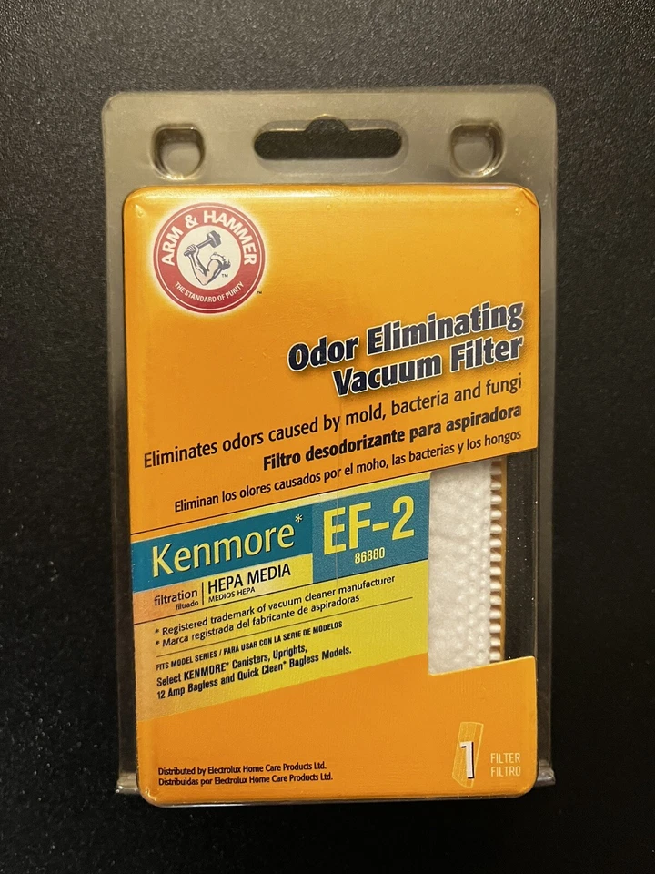 Lot of 3, Arm & Hammer Kenmore Odor Eliminating Vacuum Filter EF2 🔥 - Image 3 of 3