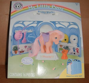 my little pony retro pretty parlor playset figure