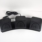 USB Triple Foot Pedal Gaming Control Programmable MIDI Macro Command Action HID