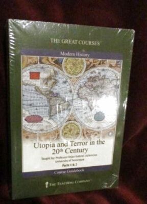 GREAT COURSES - UTOPIA AND TERROR ..   - Video DVD - Like NEW