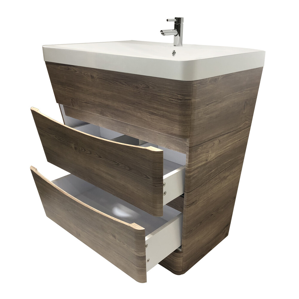 Bathroom Wall Hung Floor Standing Basin Vanity Unit Tallboy