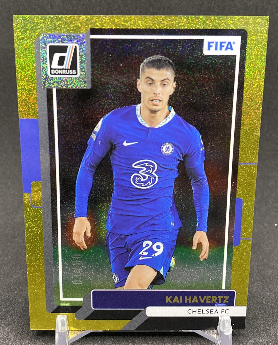 2022-23 Donruss Soccer Kai Havertz Chelsea Gold 8/10 | eBay