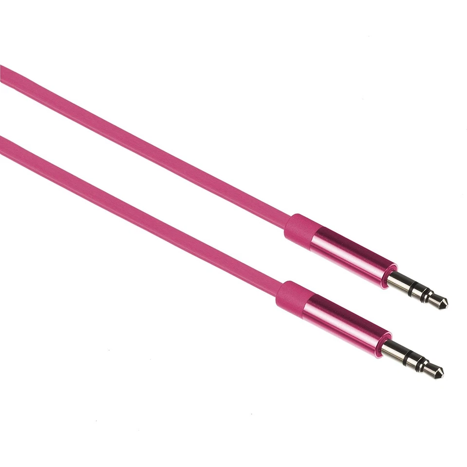 Kit Aluminium Stereo Audio Auxiliary Lead 3.5mm Jack Male Aux Cable Car Mp3 - Image 3 of 4