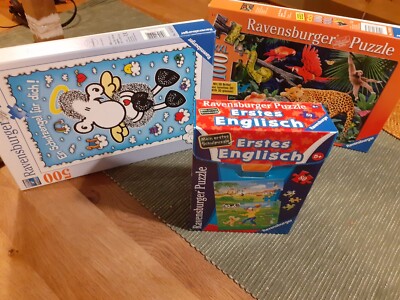 Puzzle Sammlung 500 erm 100 er und 80 er Puzzle