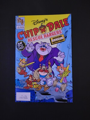 Chip 'N' Dale Rescue Rangers #1 (1990) Walt Disney Comics