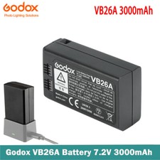 Godox VB26A/B 3000mAh Rechargeable Li-ion Battery for V1 V860III V850III AD100