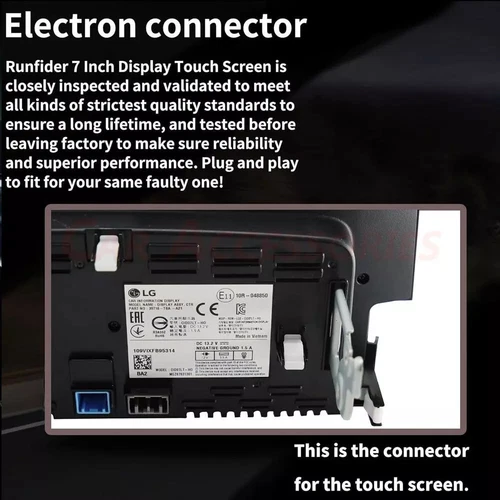 OEM Radio Navigation Display Touch Screen 39710-TBA-A11 For Honda Civic 2016-18 - Bild 4 von 19