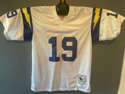 NFL VINTAGE THROWBACK LANCE ALWORTH CHARGERS JERSEY 52 SEWN