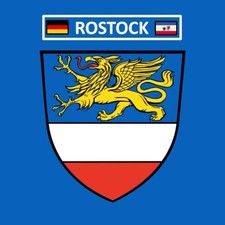 MAGNET - WAPPEN / WAPPEN - ROSTOCK - GERMANY DEUTSCHLAND